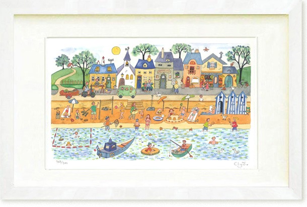 絵画 版画 クリーブ・マトロットレストラン インテリア | クリーブ