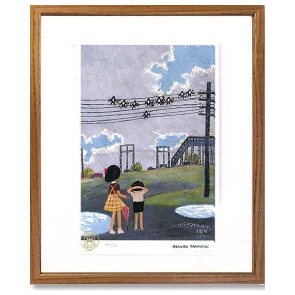 絵画 谷内六郎 （たにうちろくろう）・ツバメフィルハーモニー 版画