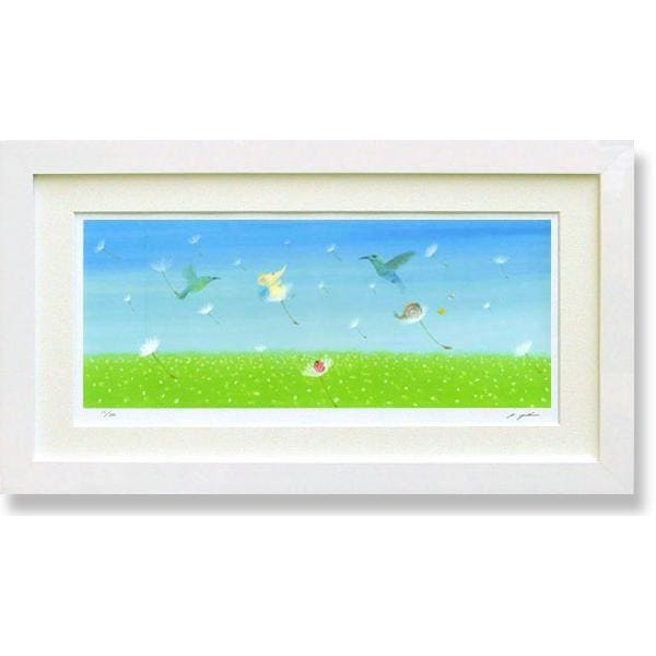 絵画 版画 葉祥明・はちそうの夢の花園 インテリア | 葉祥明 | 絵画