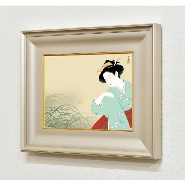 絵画 上村松園 （うえむらしょうえん）・ 新蛍（にいぼたる