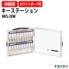 キーステーション NKS-20W 収容20個 幅333×奥行40x高さ270mm 【送料無料(北海道・沖縄・離島を除く)】キーケース ナカバヤシ