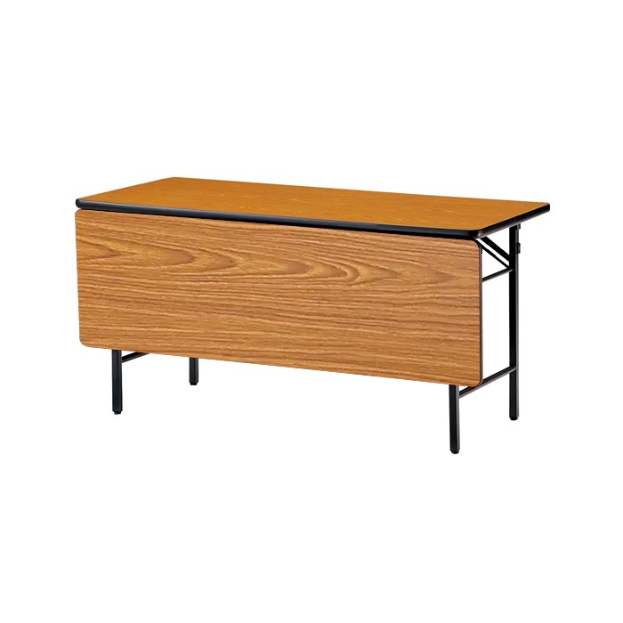 ＴＯＫＩＯ　折りたたみ会議用テーブル 共貼りタイプ（棚無・パネル無）ITO-TW-1290TN W1200xD900xH700 ミーティングテーブル 幅1200×奥行750×高さ700mm 共貼りタイプ 棚無