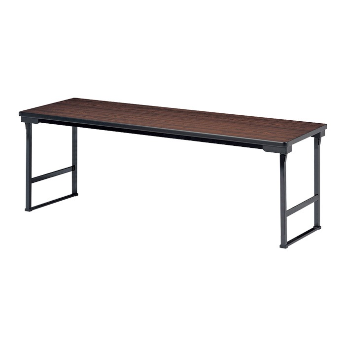 会議用テーブル 折りたたみ 軽量 高さ63cm 薄型収納 E-CUW-1845S W1800