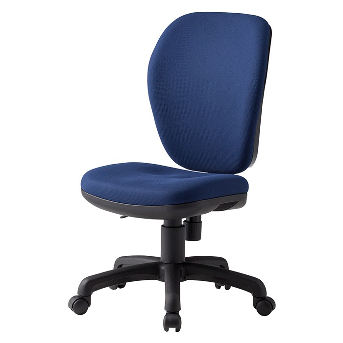 事務椅子 FST-77H 幅578x奥行630x高さ900~990mm 座面高425~515mm 布 肘なし ハイバックタイプ オフィスチェア デスクチェア 高性能チェア 体圧分布 TOKIO 藤沢工業