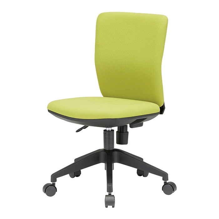 事務椅子 FST-55 幅546x奥行539x高さ780~860mm 座面高410~490mm 布 肘なし オフィスチェア デスクチェア 事務所 事務室 会社 会議椅子 ミーティングチェア 会議室 藤沢工業 オフィス家具