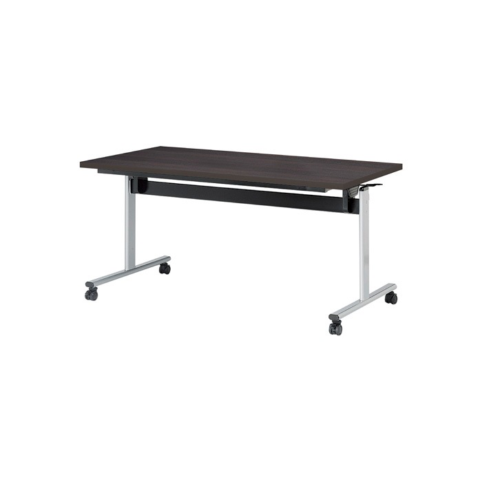 スタッキングテーブル E-TOV-1275K 幅1200x奥行750x高さ720mm 角型 会議用テーブル 折りたたみ キャスター付き 長机 会議テーブル 折り畳み ミーティングテーブル おしゃれ 折りたたみテーブル セミナーテーブル 会議室 テーブル