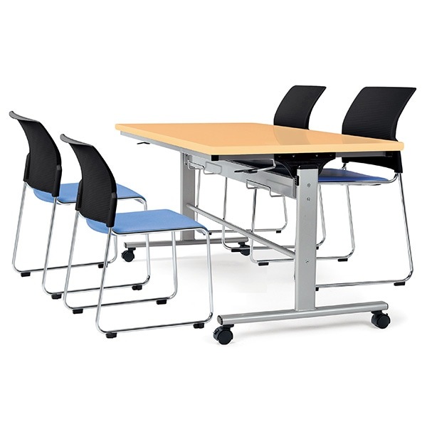 B品】hirundo 組立式七輪テーブル・チェアセット B品】hirundo 組立式