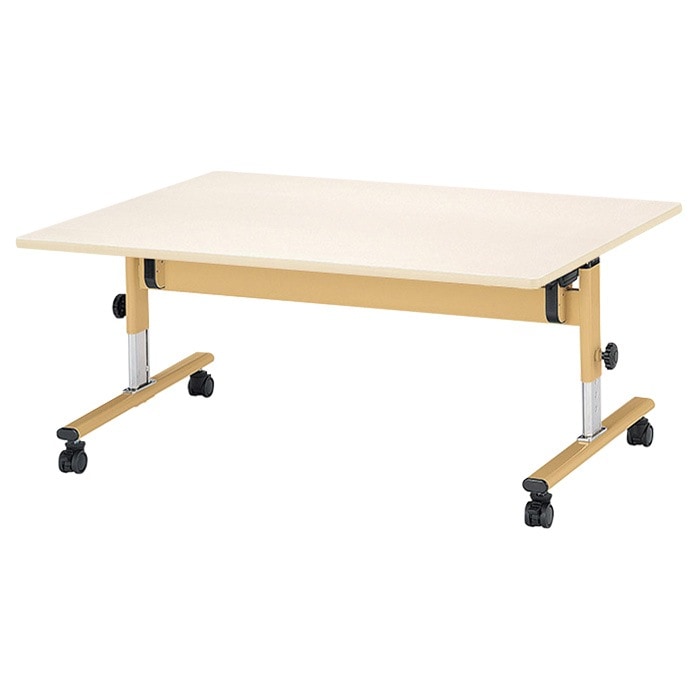 保育園テーブル 折りたたみ 昇降式 高さ調節 幼稚園 机 E-ETU-1275L 幅