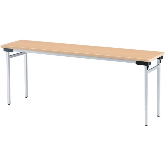 長机 折りたたみ 軽量 TFAW-1545 幅1500x奥行450xH700mm アルミ脚 棚付 会議用テーブル 折りたたみテーブル 長テーブル 集会所 公民館 学童 送料無料 会議用テーブル 折りたたみテーブル 棚付き 幅1500×奥行450