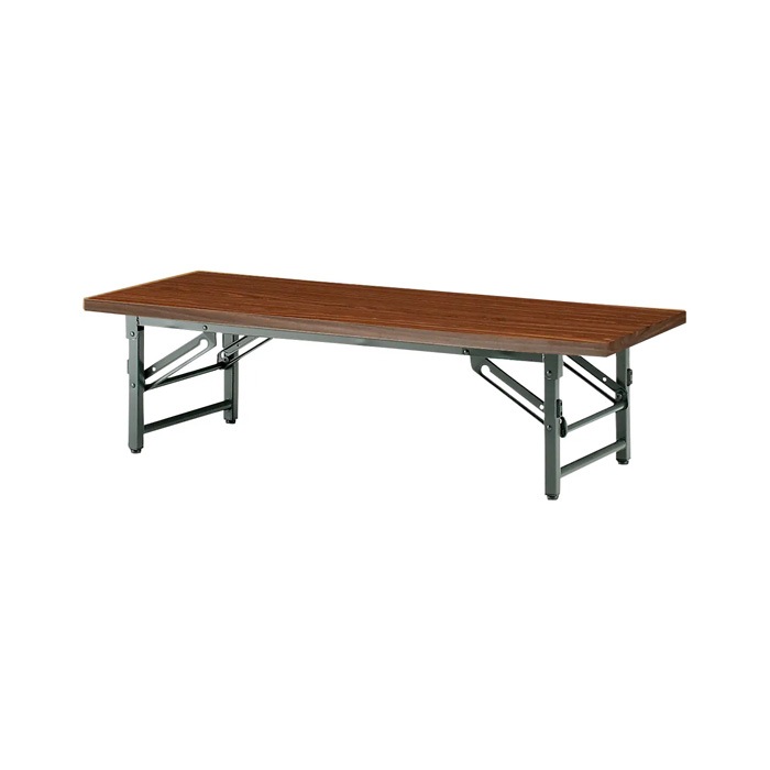 会議用テーブル 折りたたみ 座卓 軽量 長机 ローテーブル TZ-1245 幅