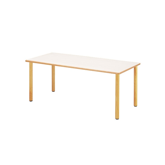 介護施設テーブル 介護用テーブル 介護用テーブル 幅1600x奥行600x高さ700mm E-FA-1660K 老人ホーム デイサービス ソフトエッジテーブル