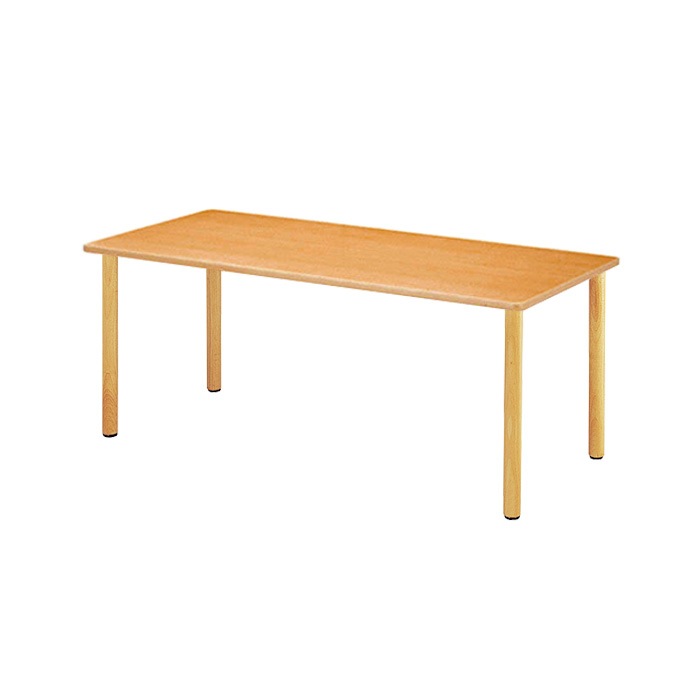 介護用テーブル 介護施設机 幅1800x奥行900x高さ700mm E-FA-1890K デイサービス 老人ホーム ソフトエッジテーブル