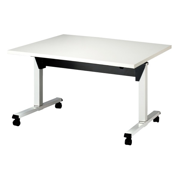 スタッキングテーブル  上下昇降 E-SWT-1290 幅1200x奥行900x高さ700～1000mm 角型 会議用テーブル 折りたたみ キャスター付き 長机 会議テーブル 折り畳み ミーティングテーブル おしゃれ 折りたたみテーブル セミナーテーブル 会議室 テーブル
