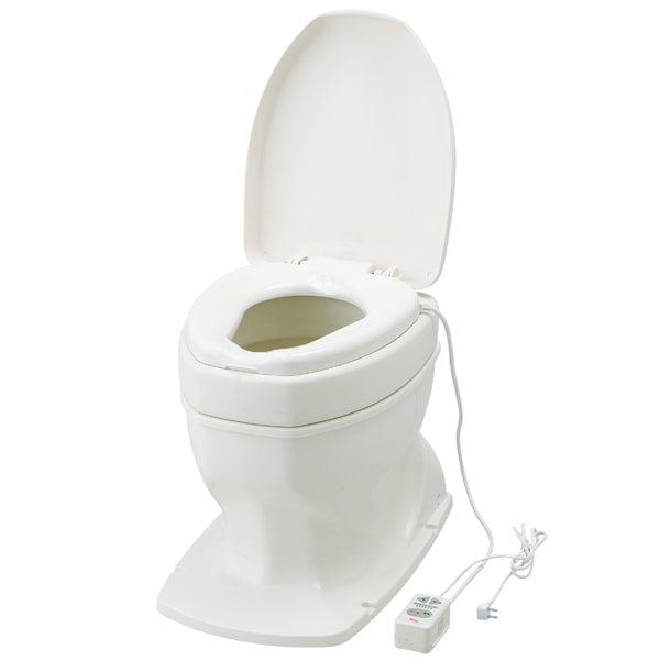 サニタリーエースOD 据置式【暖房便座】 補高#8（補高8cm）[アロン化成