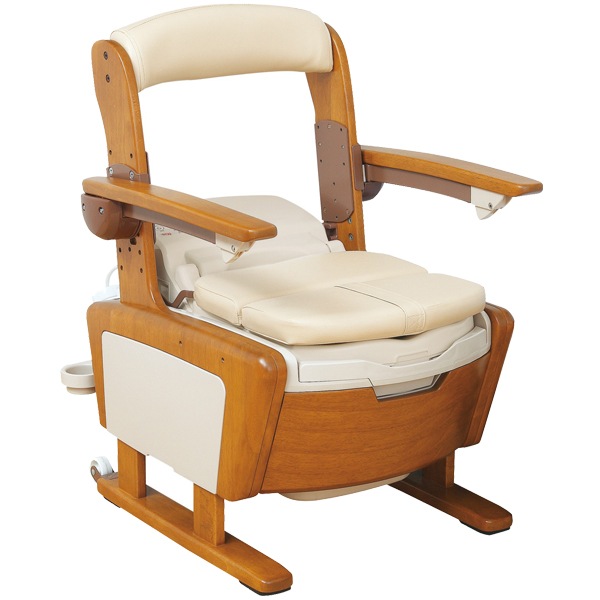 家具調トイレ AR-SA1 シャワピタ ひじ掛け跳ね上げタイプ[アロン化成  