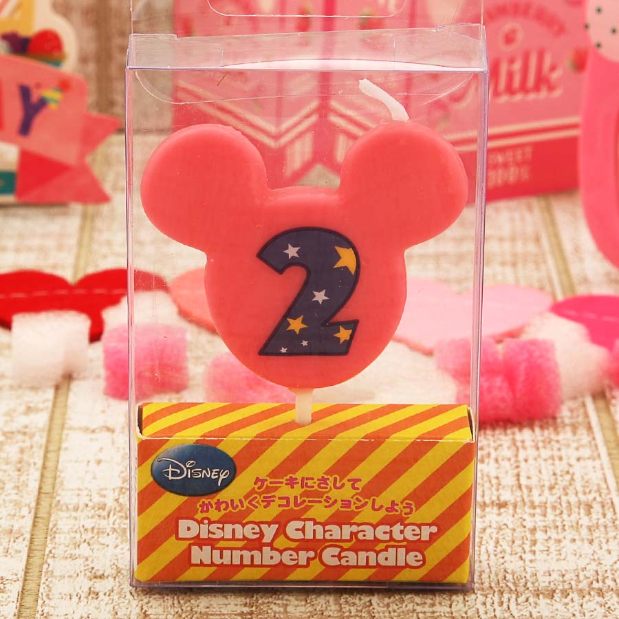 ロウソク キャラクターナンバーキャンドル | お誕生日ギフトアイス