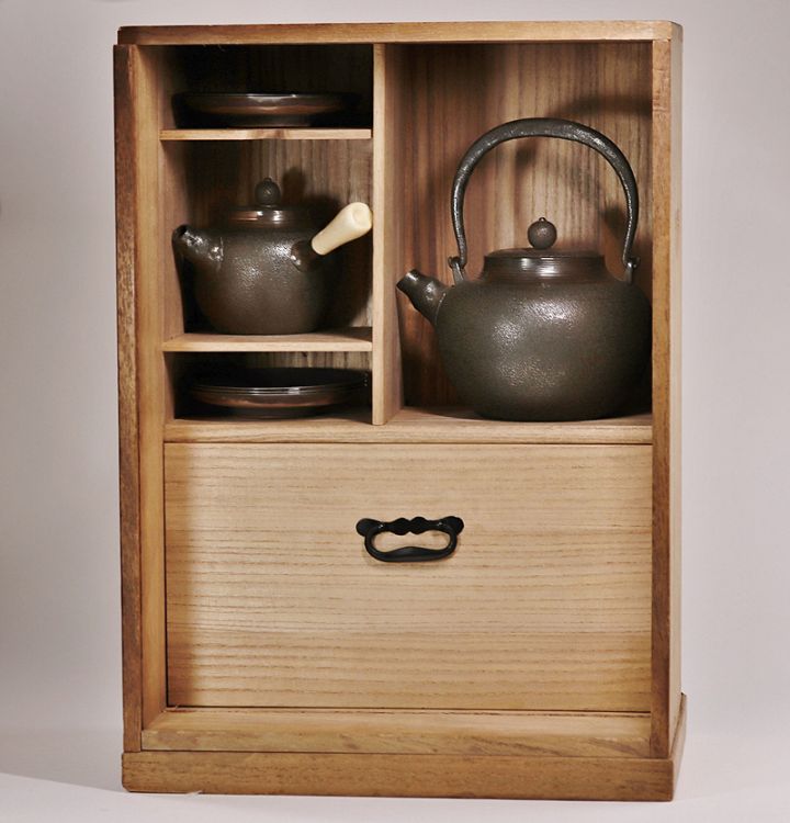 煎茶道具 一文字盆 煎茶盆 茶道 乱盆セット お盆点前セット⁄盆手前