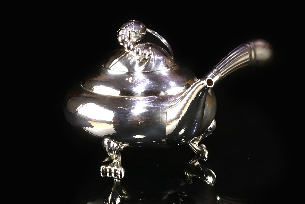 ���硼���������󥻥� ����С� �ƥ����ݥåȡ�925 GEORG JENSEN BLOSSOM