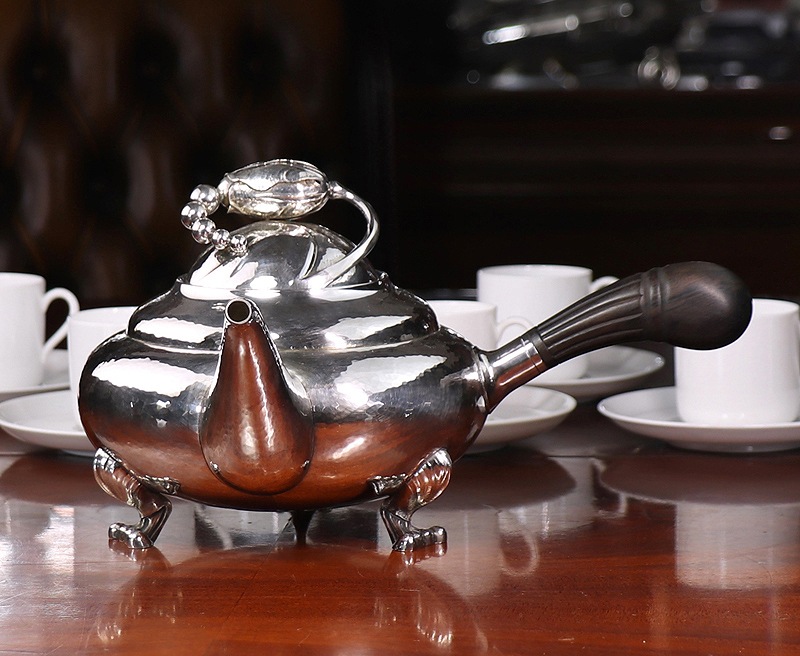 ���硼���������󥻥� ����С� �ƥ����ݥåȡ�925 GEORG JENSEN BLOSSOM