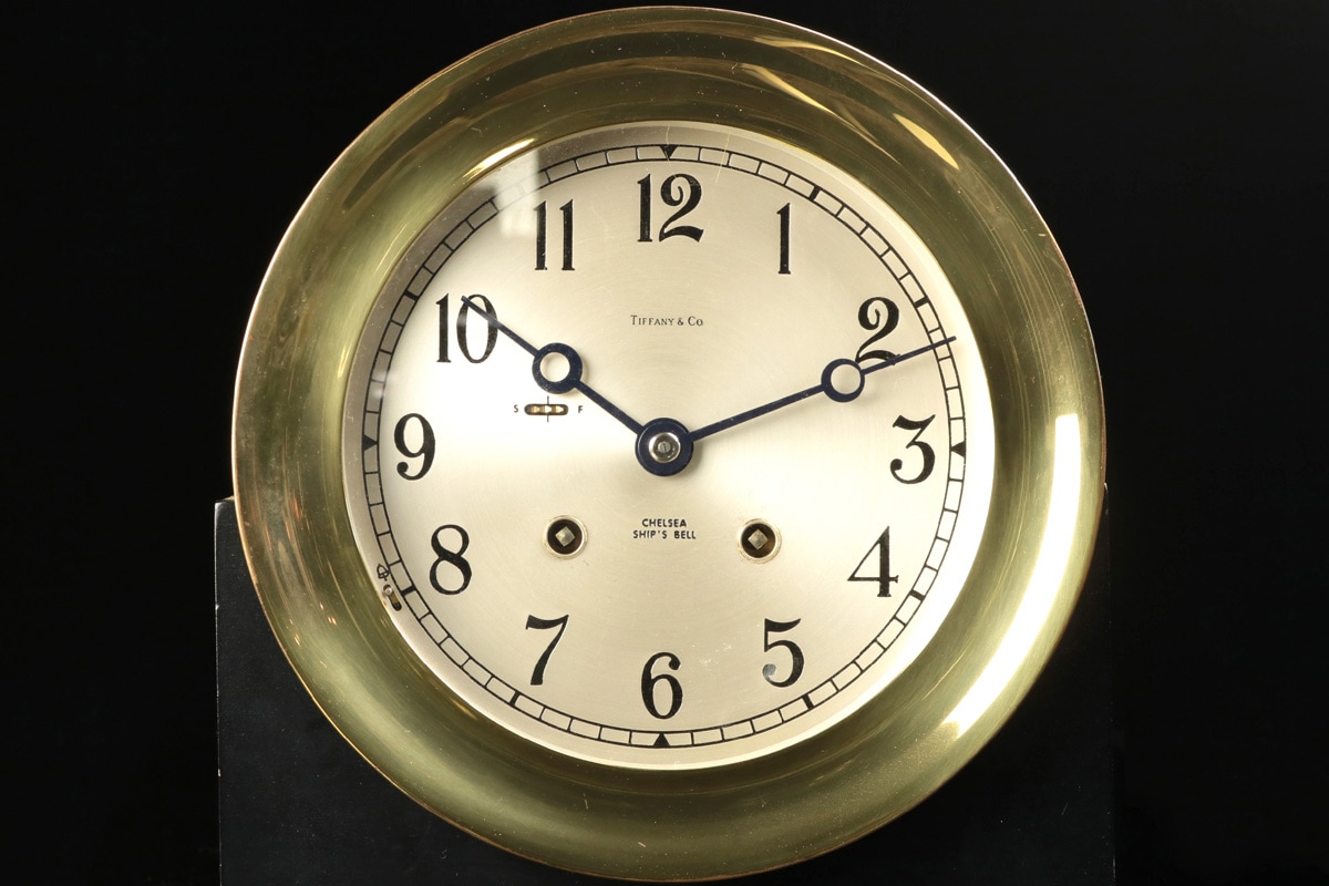Tiffany & Co. Chelsea Ship's Bell Clock ƥեˡ&Co 륷 åץ ٥륯å 