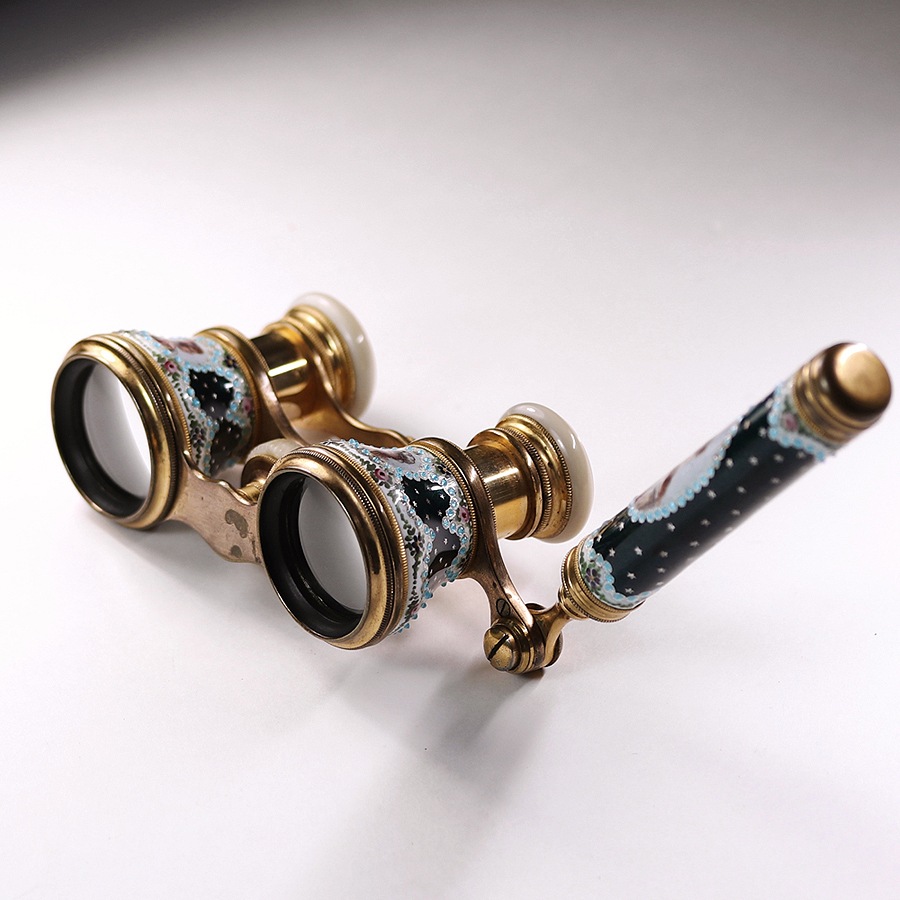 希少　フランス　アンティーク　オペラグラス　マザーオブパール　白蝶貝　双眼鏡 希少 フランス アンティーク オペラグラス マザーオブパール 白