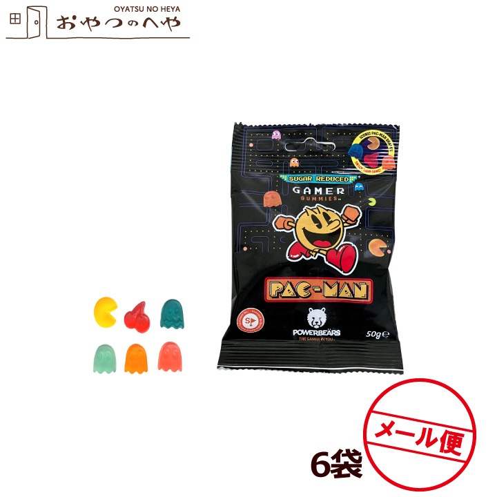 �ѥå��ޥ� ���� 50g��6�� PACMAN �᡼���ء�����Բġ�