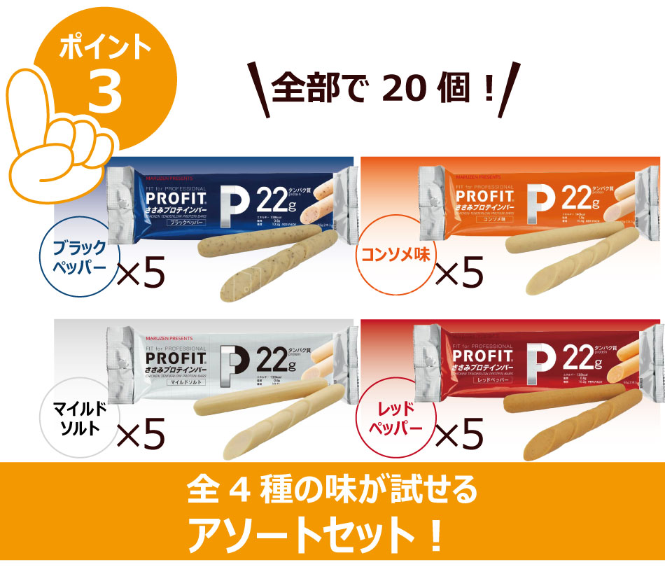 ���� �ץ��ե��å� ������ ���������� 4���5�� ��20�ĥ��å� �ץ��ƥ���С� �������� PROFIT ������