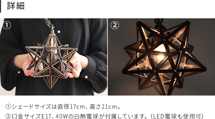 ペンダントライト 1灯 エトワールスモール [Etoile small P/L] |北欧 照明 おしゃれ 星 デザイン 一人暮らし ダイニング用  食卓用 寝室 間接照明 リビング用 居間用 内 玄関 照明器具 子供部屋 トイレ 電気 内玄関 キッチン アンティーク 天井照明 かわいい 階段  E17