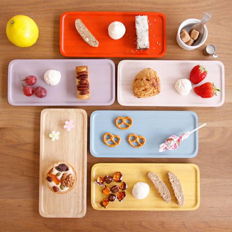 確認♡アカシアキッズプレート♡四角皿♡ミニクマスプーンフォーク