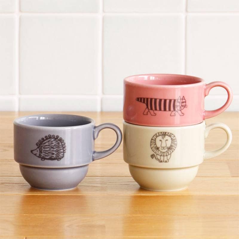 LisaLarson リサ・ラーソン トリオ スタックカップ セット【Lisa Larson リサラーソン スタックカップ カップ 磁器 マイキー|全商品一覧