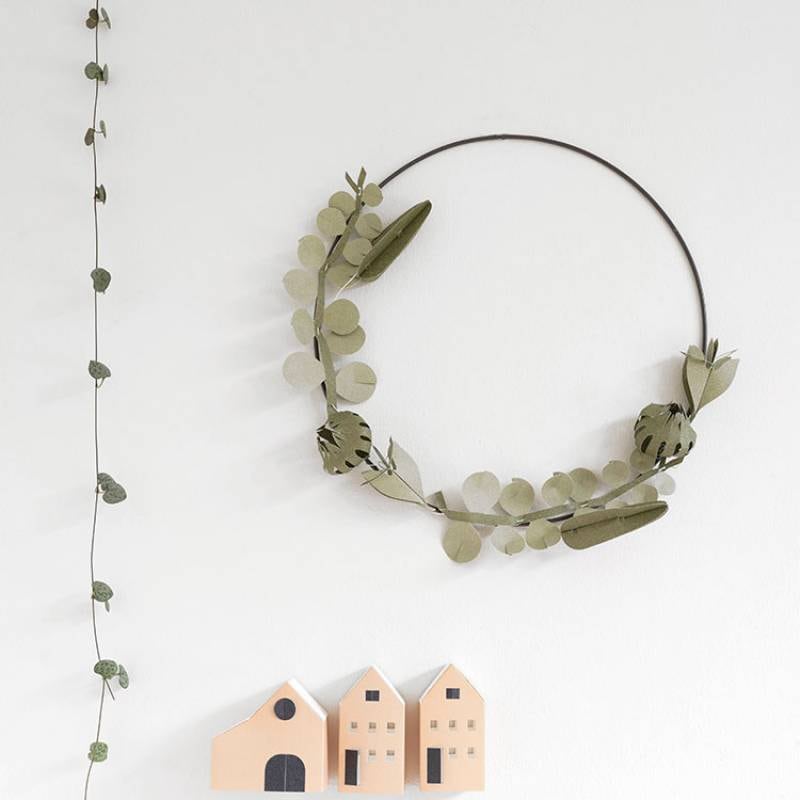 Jurianne Matter ブーケのキット ペーパー フラワー ペーパークラフト 紙 花束 飾り付け 手作りキット かわいい オシャレ シンプル オランダ製 ハーフバースデー 結婚式 パーティー 
