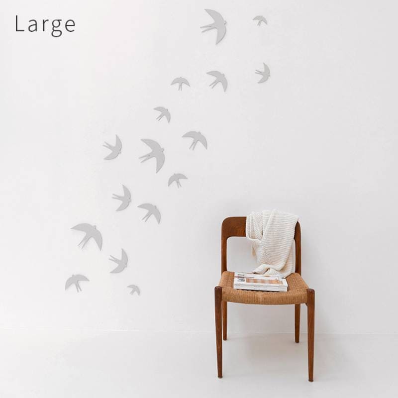 Jurianne Matter ウォールデコ バード Large ペーパー バード ペーパークラフト 紙 壁飾り 手作りキット かわいい オシャレ シンプル オランダ製 おしゃれ 雑貨 おもしろ雑貨 