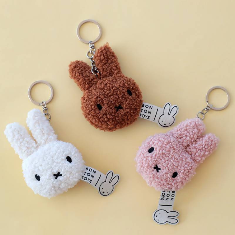 BON TON TOYS Miffy Tiny Teddy Keychain ミッフィー ぬいぐるみ キーホルダー キーチェーン 大人 グッズ おしゃれ かわいい 北欧 インテリア キッズ ボントント