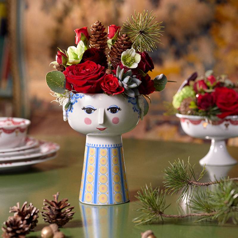 エヴァ 花瓶 フラワーベース H18.5cm 花瓶 Eva Vase BJORN WIINBLAD ビヨン・ヴィンブラッド エヴァベース フラワーベース 花器 インテリア雑貨 北欧 テイスト おしゃれ