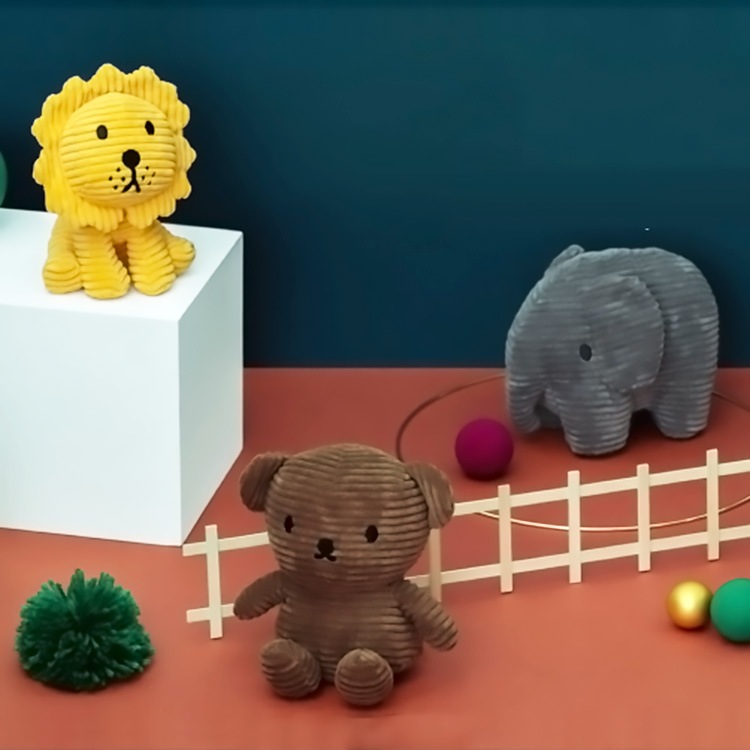 BON TON TOYS Corduroy Boris Lion Elephant  ̤ ߥåե å   襤 ٥ӡ  ǥ 饯 ե Ҥɤ å ץ쥼 лˤ ץ쥼 