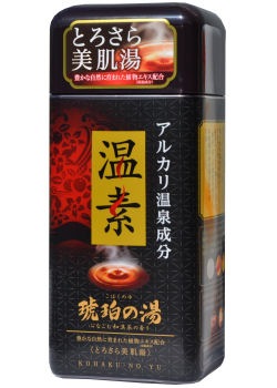 温素 ボトル入り 琥珀の湯 600g【医薬部外品】 入浴剤