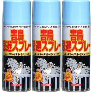 鳩忌避剤 イカリ消毒 スーパーハトジェット420ml×3本 ハト ドバト 対策