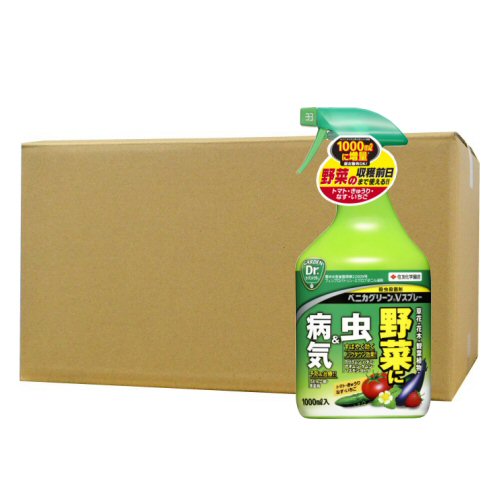 住友化学園芸 ベニカグリーンVスプレー 1000ml ×15本野菜 害虫 病気 アブラムシ ハダニ 防除 農薬