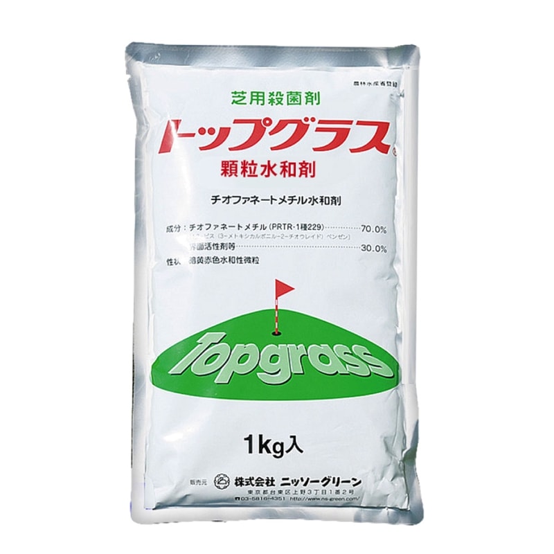 芝 殺菌剤 効果 トップグラス顆粒水和剤 1kg 農薬 予防 治療 病害 防除