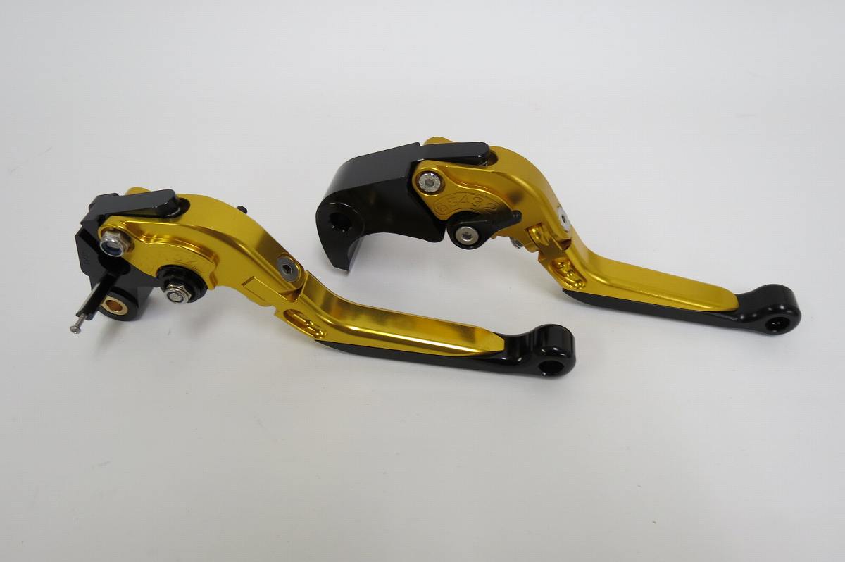 BMW S1000RR 2009-2014年 ビレットレバー 金|BMW