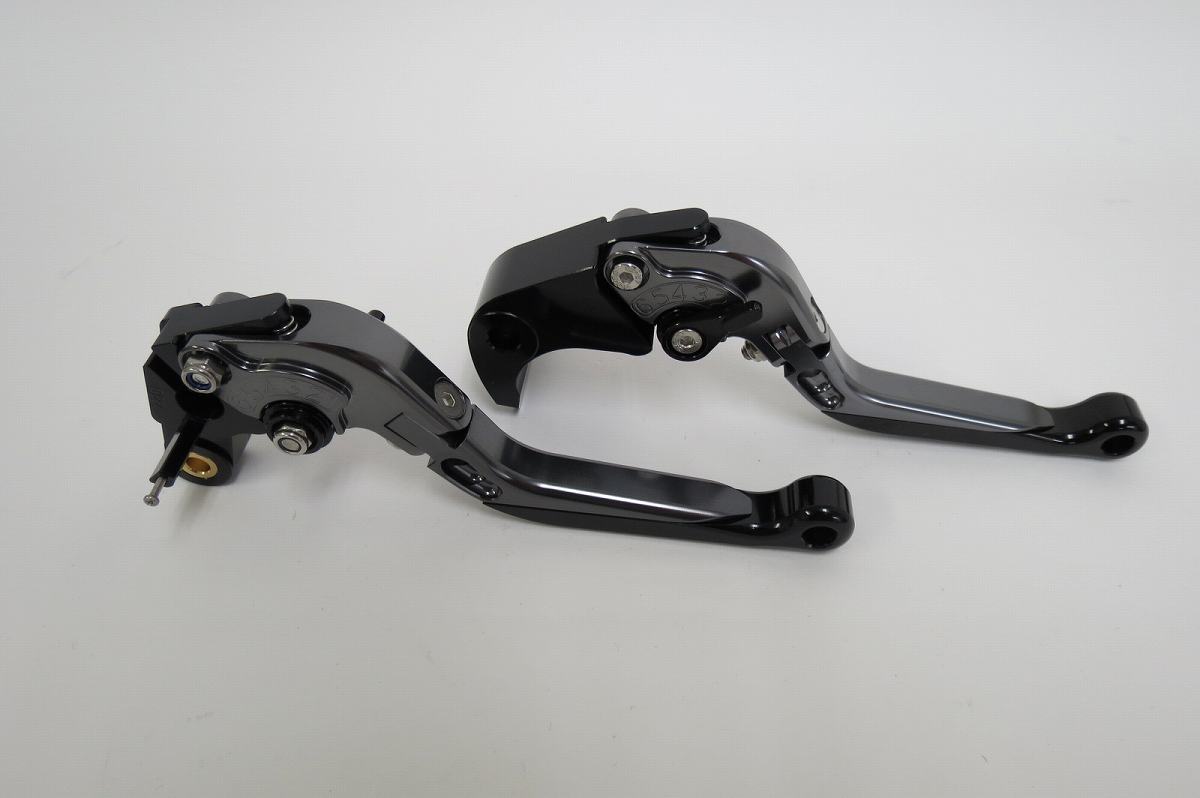 BMW S1000RR 2009-2014年 ビレットレバー 灰|BMW