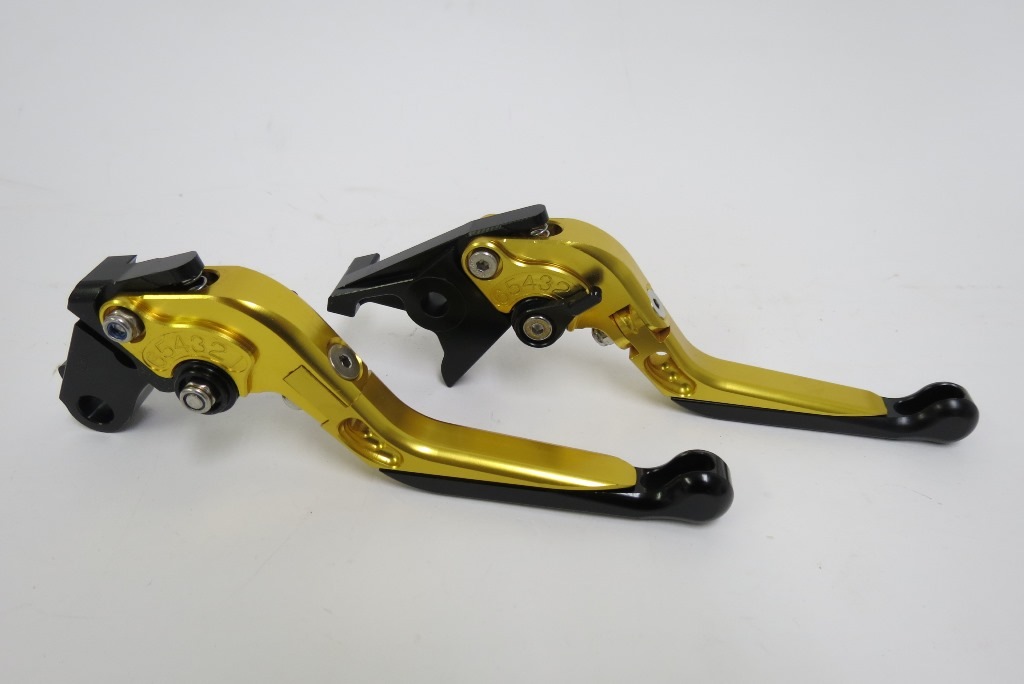 CBR600 F2 F3 F4 F4i 1991-2007 ビレットレバー ロング 金|CBR600|HONDA