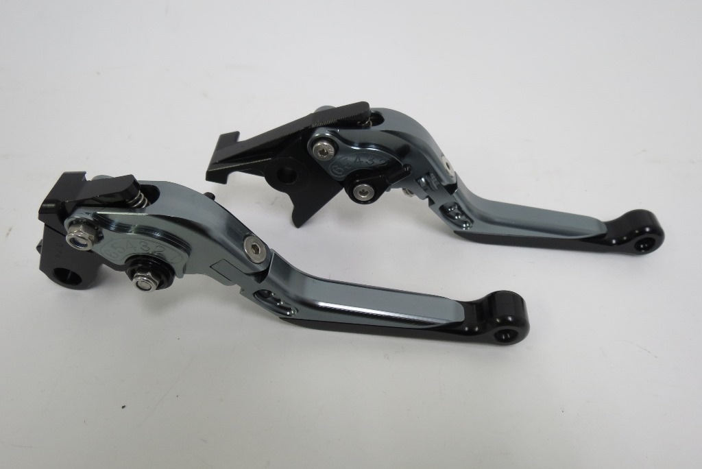 CBR600 F2 F3 F4 F4i 1991-2007 ビレットレバー ロング 灰|CBR600|HONDA