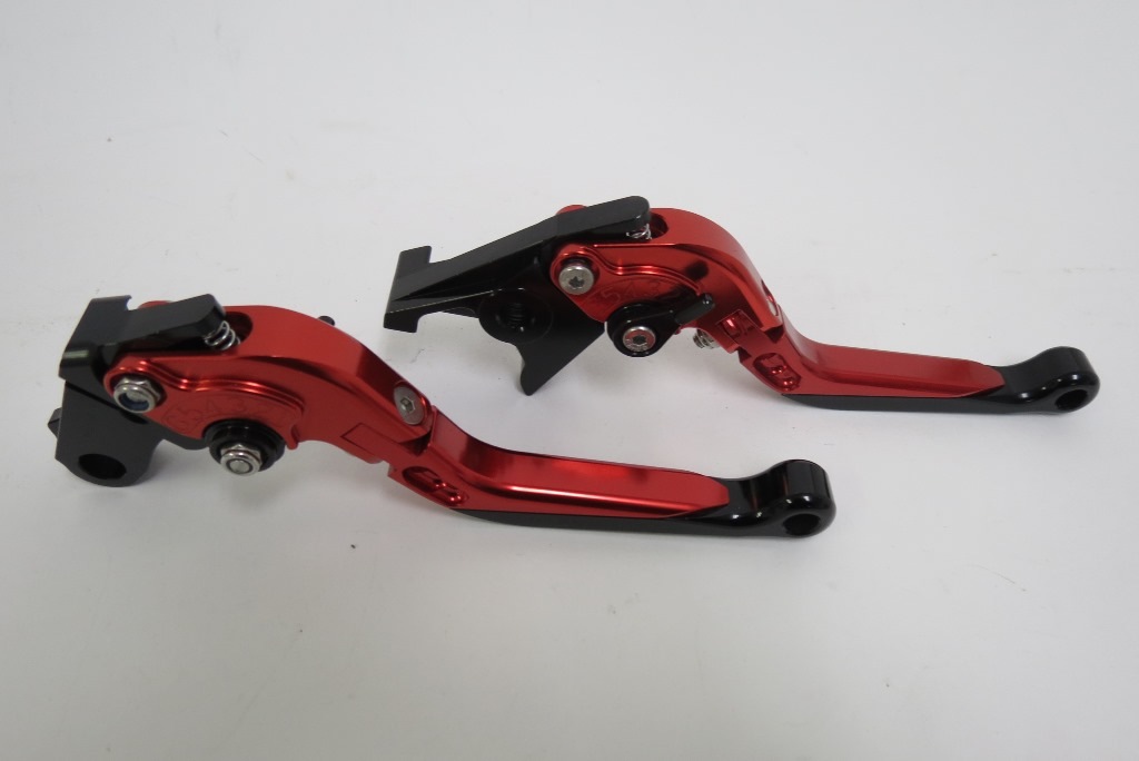 CBR600 F2 F3 F4 F4i 1991-2007 ビレットレバー ロング 赤|CBR600|HONDA