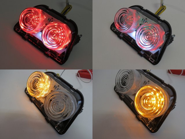 NSR250R 90 MC21 ウインカー、テールランプ Partools LED