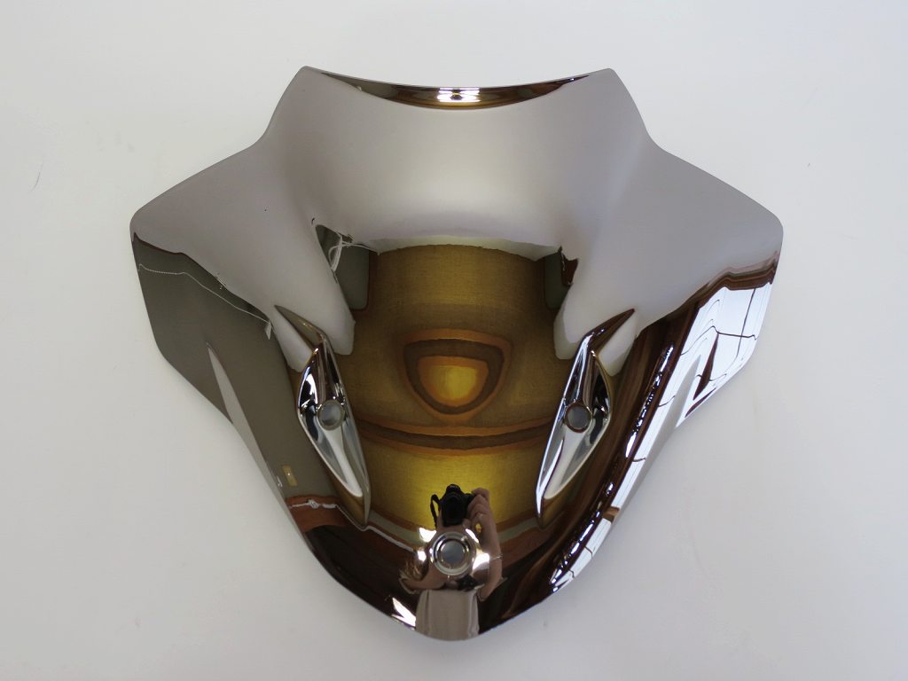 BMW用 S1000R 2014-2015 ダブルバブル スクリーン シルバー