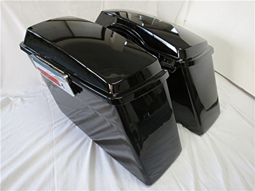 harley ハーレー　サドルバック　左右セット ブラック 大容量 セット済b|ツーリング|Harley