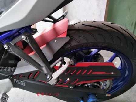 YZF-R25 R3 MT-25 MT-03 アルミ リアフェンダー 赤 | YAMAHA,YZF