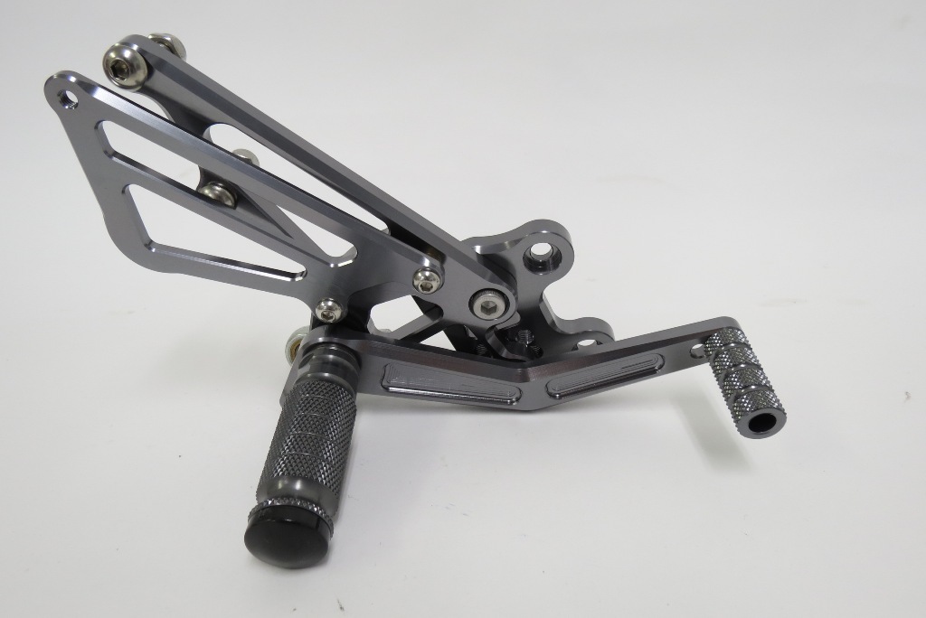 CNC 調整式 ZX-14R / ABS 2012-2023 バックステップ 灰