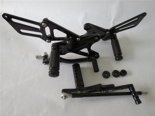 ヤマハ YZF-R1 2009-2014年 調整式　バックステップCNC 黒|YZF-R1|YAMAHA